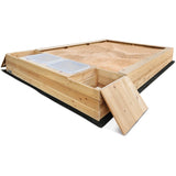 Lifespan Kids Sandpits Mighty Wooden Rectangular Sandpit with Timber Cover - Lifespan Kids - OUT OF STOCK eta mid-late Nov (preorder available now) 9347166076151 LKSP-MIGHTY-B Mighty Wooden Rectangular Sandpit with Timber Cover - Lifespan Kids  Happy Active Kids Australia