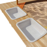 Lifespan Kids Sandpits Playfort 2 Wooden Sandpit with Sun Canopy - Lifespan Kids 9347166072979 LKSP-PLAYF Buy online: Playfort 2 Wooden Sandpit with Sun Canopy  Happy Active Kids Australia