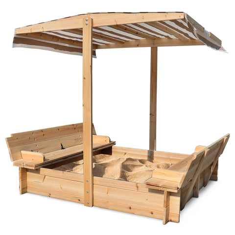 Lifespan Kids Sandpits Skipper Wooden Sandpit with UV Shade Canopy - Lifespan Kids 9347166072894 LKSP-SKIPPER Buy online: Skipper Wooden Sandpit with UV Shade Canopy -Lifespan Kids Happy Active Kids Australia