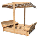 Lifespan Kids Sandpits Skipper Wooden Sandpit with UV Shade Canopy - Lifespan Kids 9347166072894 LKSP-SKIPPER Buy online: Skipper Wooden Sandpit with UV Shade Canopy -Lifespan Kids Happy Active Kids Australia