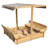 Lifespan Kids Sandpits Skipper Wooden Sandpit with UV Shade Canopy - Lifespan Kids 9347166072894 LKSP-SKIPPER Buy online: Skipper Wooden Sandpit with UV Shade Canopy -Lifespan Kids Happy Active Kids Australia