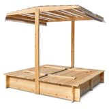 Lifespan Kids Sandpits Skipper Wooden Sandpit with UV Shade Canopy - Lifespan Kids 9347166072894 LKSP-SKIPPER Buy online: Skipper Wooden Sandpit with UV Shade Canopy -Lifespan Kids Happy Active Kids Australia