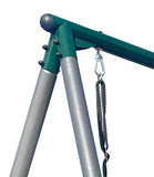 Europa Steel Swing Set (Green Slide) - Lifespan Kids