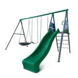 Europa Steel Swing Set (Green Slide) - Lifespan Kids