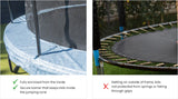 Lifespan Kids Trampoline BounceZone 12ft Round Spring Trampoline - Lifespan Kids 9347166081360 LKTR-BZL-SET Buy online: BounceZone 12ft Round Spring Trampoline - Lifespan Kids Happy Active Kids Australia