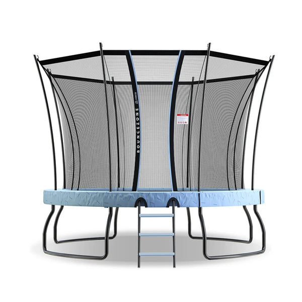 Lifespan Kids Trampoline BounceZone 10ft Round Spring Trampoline - Lifespan Kids 9347166081353 LKTR-BZM-SET Buy online: BounceZone 10ft Round Spring Trampoline - Lifespan Kids Happy Active Kids Australia