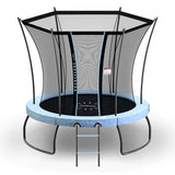 Lifespan Kids Trampoline BounceZone 8ft Round Spring Trampoline - Lifespan Kids 9347166081346 LKTR-BZS-SET Buy online: BounceZone 8ft Round Spring Trampoline - Lifespan Kids Happy Active Kids Australia