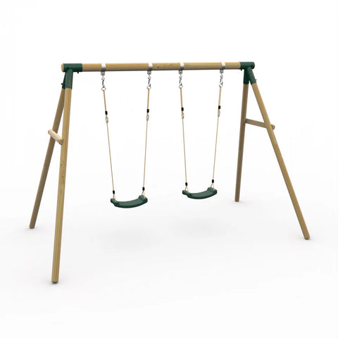 Plum Swing Plum® Marmoset Wooden Double Swing Set 5036523065849 123101A69 Buy online: Plum® Marmoset Wooden Swing Set - Happy Active Kids Happy Active Kids Australia