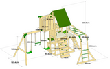Walton Play Centre with Green Slide - Lifespan Kids - OUT OF STOCK eta mid-late Oct (preorder available now)