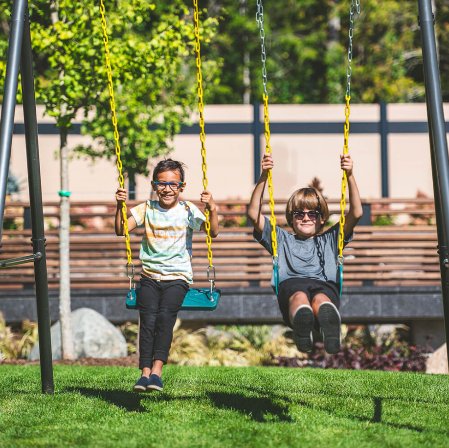 Children's play swing outlet sets
