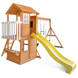 Happy Active Kids Springlake Play Centre with Swings & Yellow Slide - Lifespan Kids LKPC-SPRING-YEL Happy Active Kids Australia