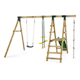 Plum Swing Plum® Meerkat Wooden Swing Set with Glider and Slide 5036523021050 27020A Buy online: Plum® Meerkat Wooden Swing Set & Slide - Happy Active Kids Happy Active Kids Australia