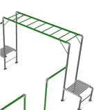 Lifespan Kids Climbing Frame Junior Jungle Dorrigo Climbing Frame with Monkey Bars and Swings - Lifespan Kids 9347166081049 LKJJ-DORR-SET Junior Jungle Dorrigo Climbing Frame with Monkey Bars and Swings - Lifespan Kids Happy Active Kids Australia
