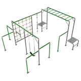 Lifespan Kids Climbing Frame Junior Jungle Dorrigo Climbing Frame with Monkey Bars and Swings - Lifespan Kids 9347166081049 LKJJ-DORR-SET Junior Jungle Dorrigo Climbing Frame with Monkey Bars and Swings - Lifespan Kids Happy Active Kids Australia