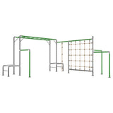 Lifespan Kids Climbing Frame Junior Jungle Tasman Climbing Frame with Monkey Bars - Lifespan Kids 9347166081032 LKJJ-TASM-SET Junior Jungle Tasman Climbing Frame with Monkey Bars - Lifespan Kids Happy Active Kids Australia