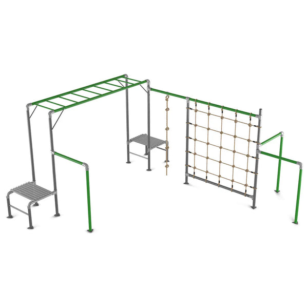 Lifespan Kids Climbing Frame Junior Jungle Tasman Climbing Frame with Monkey Bars - Lifespan Kids 9347166081032 LKJJ-TASM-SET Junior Jungle Tasman Climbing Frame with Monkey Bars - Lifespan Kids Happy Active Kids Australia