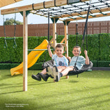 Lifespan Kids Climbing Frame Orangutan Climbing Frame Cube Play Centre with Blue Slide - Lifespan Kids 9347166086440 LKPC-ORAN-BU Orangutan Climbing Frame Cube Playset with Blue Slide -Lifespan Kids Happy Active Kids Australia