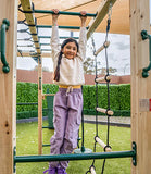 Lifespan Kids Climbing Frame Orangutan Climbing Frame Cube Play Centre with Blue Slide - Lifespan Kids 9347166086440 LKPC-ORAN-BU Orangutan Climbing Frame Cube Playset with Blue Slide -Lifespan Kids Happy Active Kids Australia