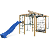 Lifespan Kids Climbing Frame Orangutan Climbing Frame Cube Play Centre with Blue Slide - Lifespan Kids 9347166086440 LKPC-ORAN-BU Orangutan Climbing Frame Cube Playset with Blue Slide -Lifespan Kids Happy Active Kids Australia