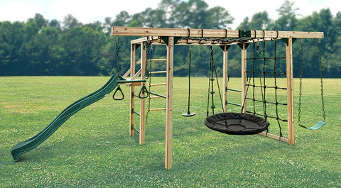 Cube climbing frame on sale