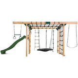 Lifespan Kids Climbing Frame Orangutan Climbing Frame Cube Play Centre with Green Slide - Lifespan Kids - OUT OF STOCK eta mid-late Oct (preorder available now) 9347166086457 LKPC-ORAN-GN Orangutan Climbing Frame Cube Playset with Green Slide -Lifespan Kids Happy Active Kids Australia