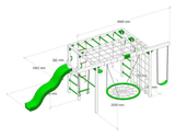 Lifespan Kids Climbing Frame Orangutan Climbing Frame Cube Play Centre with Green Slide - Lifespan Kids - OUT OF STOCK eta mid-late Oct (preorder available now) 9347166086457 LKPC-ORAN-GN Orangutan Climbing Frame Cube Playset with Green Slide -Lifespan Kids Happy Active Kids Australia