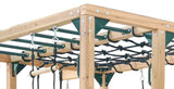 Lifespan Kids Climbing Frame Orangutan Climbing Frame Cube Play Centre with Pastel Blue Slide - Lifespan Kids 9347166086464 LKPC-ORAN-PB Orangutan Climbing Frame Cube Playset with Pastel Blue Slide -Lifespan Kids Happy Active Kids Australia
