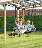 Lifespan Kids Climbing Frame Orangutan Climbing Frame Cube Play Centre with Pastel Green Slide - Lifespan Kids 9347166086471 LKPC-ORAN-PG Orangutan Climbing Frame Cube Playset with Pastel Green Slide -Lifespan Kids Happy Active Kids Australia