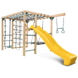 Lifespan Kids Climbing Frame Orangutan Climbing Frame Cube Play Centre with Yellow Slide - Lifespan Kids 9347166086501 LKPC-ORAN-YL Orangutan Climbing Frame Cube Playset with Yellow Slide -Lifespan Kids Happy Active Kids Australia
