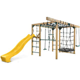 Lifespan Kids Climbing Frame Orangutan Climbing Frame Cube Play Centre with Yellow Slide - Lifespan Kids 9347166086501 LKPC-ORAN-YL Orangutan Climbing Frame Cube Playset with Yellow Slide -Lifespan Kids Happy Active Kids Australia