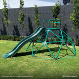 Lifespan Kids Climbing Frame Summit 2m Dome Climber with 1.8m Blue Slide - Lifespan Kids 9347166076021 LKDC-SUM-BLU Buy online: Summit 2m Dome Climber with 1.8m Blue slide - Lifespan Kids Happy Active Kids Australia