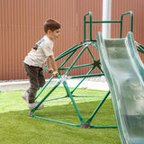 Lifespan Kids Climbing Frame Summit 2m Dome Climber with 1.8m Slide - Lifespan Kids 9347166065056 LKDC-SUM-SET Buy online: Summit 2m Dome Climber with 1.8m slide - Lifespan Kids Happy Active Kids Australia