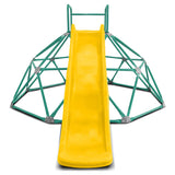 Lifespan Kids Climbing Frame Summit 2m Dome Climber with 1.8m Yellow Slide - Lifespan Kids 9347166085528 LKDC-SUM-YL Buy online: Summit 2m Dome Climber with 1.8m Yellow slide - Lifespan Kids Happy Active Kids Australia