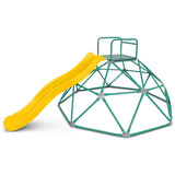 Lifespan Kids Climbing Frame Summit 2m Dome Climber with 1.8m Yellow Slide - Lifespan Kids 9347166085528 LKDC-SUM-YL Buy online: Summit 2m Dome Climber with 1.8m Yellow slide - Lifespan Kids Happy Active Kids Australia