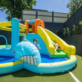 Lifespan Kids Inflatables Lagoon Slide & Splash Inflatable Jumping Castle - Lifespan Kids 9347166087362 LKIN-LAGO Lagoon Slide & Splash Inflatable Jumping Castle - Lifespan Kids Happy Active Kids Australia
