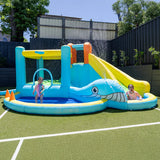 Lifespan Kids Inflatables Lagoon Slide & Splash Inflatable Jumping Castle - Lifespan Kids 9347166087362 LKIN-LAGO Lagoon Slide & Splash Inflatable Jumping Castle - Lifespan Kids Happy Active Kids Australia