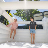 Lifespan Kids Inflatables Palace Inflatable Jumping Castle in White - Lifespan Kids 9347166087324 LKIN-PAL-WT Palace Inflatable Jumping Castle in White - Lifespan Kids Happy Active Kids Australia