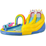 Lifespan Kids Inflatables Rainbow Unicorn Slide & Splash Inflatable Play Centre - Lifespan Kids 9347166087355 LKIN-RAIN Rainbow Unicorn Slide & Splash Inflatable Play Centre - Lifespan Kids Happy Active Kids Australia