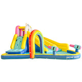 Lifespan Kids Inflatables Rainbow Unicorn Slide & Splash Inflatable Play Centre - Lifespan Kids 9347166087355 LKIN-RAIN Rainbow Unicorn Slide & Splash Inflatable Play Centre - Lifespan Kids Happy Active Kids Australia