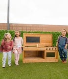 Lifespan Kids Outdoor Play Equipment Eden Wooden Outdoor Play Kitchen - Lifespan Kids 9347166072887 LKPK-EDEN2 Buy online: Eden Wooden Outdoor Play Kitchen - Lifespan Kids Happy Active Kids Australia