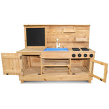 Lifespan Kids Outdoor Play Equipment Roma V2 Outdoor Wooden Play Kitchen - Lifespan Kids 9347166051356 LKPK-ROMA Buy online: Roma V2 Outdoor Play Kitchen - Lifespan Kids Happy Active Kids Australia