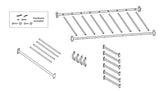 Lifespan Kids Play Centres Amazon Monkey Bars Only (2.5m) - Lifespan Kids 9347166063977 LKMB-AMA255 Buy online: Amazon Monkey Bars Only (2.5m) - Lifespan Kids Australia Happy Active Kids Australia