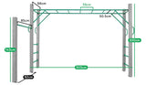 Lifespan Kids Play Centres Amazon Monkey Bars Only (3.0m) - Lifespan Kids 9347166063984 LKMB-AMA300 Buy online: Amazon Monkey Bars Only (3.0m) - Lifespan Kids Australia Happy Active Kids Australia