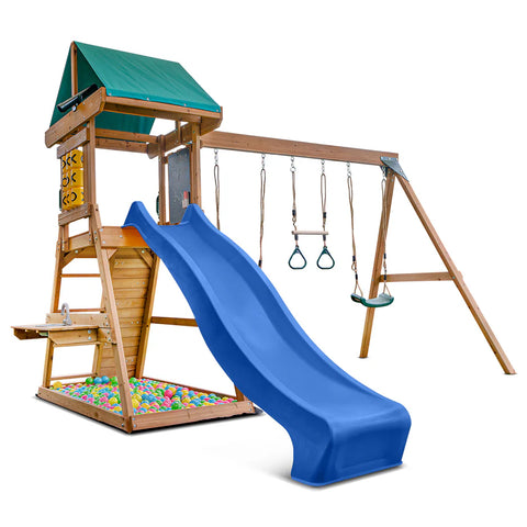 Lifespan Kids Play Centres Birmingham Play Centre with Blue Slide - Lifespan Kids - OUT OF STOCK ETA TBA 9347166085887 LKPC-BIRM-BU Buy online : Birmingham Play Centre with Blue Slide - Lifespan Kids Happy Active Kids Australia