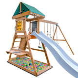 Lifespan Kids Play Centres Birmingham Play Centre with Pastel Blue Slide - Lifespan Kids 9347166085900 LKPC-BIRM-PB Buy online : Birmingham Play Centre with Pastel Blue Slide - Lifespan Kids Happy Active Kids Australia