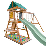 Lifespan Kids Play Centres Birmingham Play Centre with Pastel Green Slide - Lifespan Kids 9347166085917 LKPC-BIRM-PG Buy online : Birmingham Play Centre with Pastel Green Slide - Lifespan Kids Happy Active Kids Australia