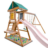 Lifespan Kids Play Centres Birmingham Play Centre with Pastel Pink Slide - Lifespan Kids 9347166085924 LKPC-BIRM-PP Buy online : Birmingham Play Centre with Pastel Pink Slide - Lifespan Kids Happy Active Kids Australia