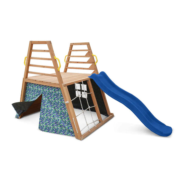 Lifespan Kids Play Centres Cooper Climb and Slide in Blue - Lifespan Kids 9347166085481 LKSL-COOPER-BU Buy online: Cooper Climb and Slide in Blue - Lifespan Kids Happy Active Kids Australia