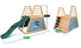 Lifespan Kids Play Centres Cooper Climb and Slide in Yellow - Lifespan Kids 9347166085504 LKSL-COOPER-YL Buy online: Cooper Climb and Slide in Yellow - Lifespan Kids Happy Active Kids Australia