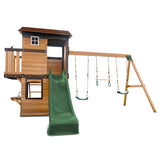 Lifespan Kids Play Centres Darlington Play Centre Swing Set with Green Slide - Lifespan Kids - OUT OF STOCK eta mid-late Oct (preorder available now) 9347166086174 LKPC-DARL-GN Darlington Play Centre Swing Set with Green Slide - Lifespan Kids - OUT OF STOCK eta mid-late Oct (preorder available now) Happy Active Kids Australia